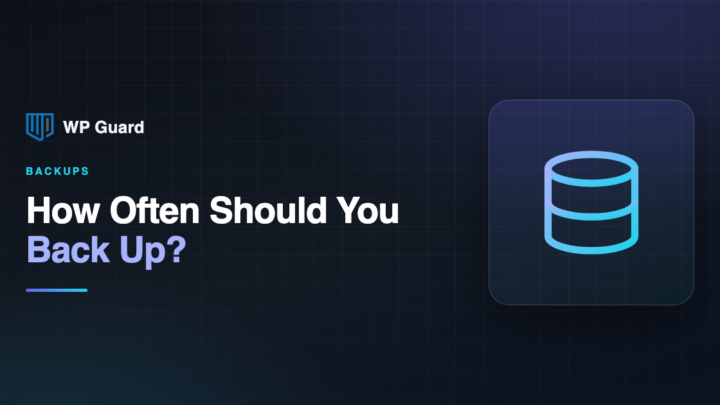 How often should you back up your WordPress site