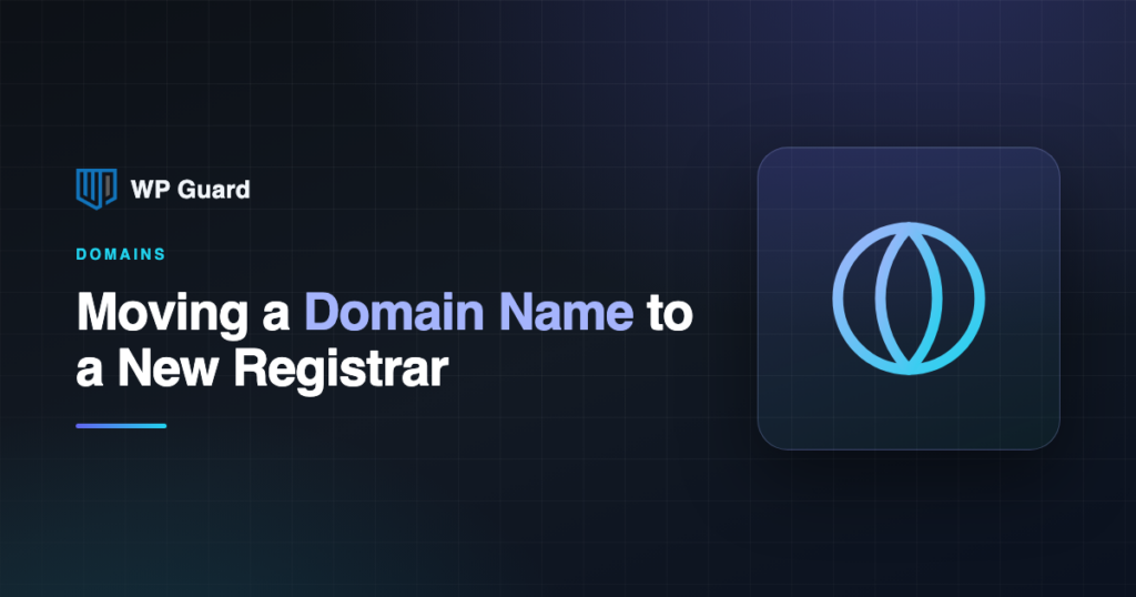 Moving a domain name to a new registrar