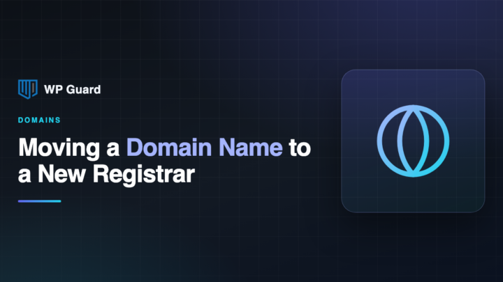 Moving a domain name to a new registrar